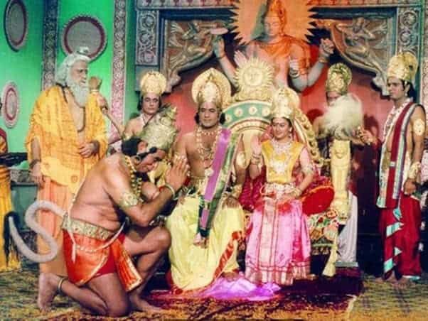 Shree Ram's coronation as the king of Ayodhya